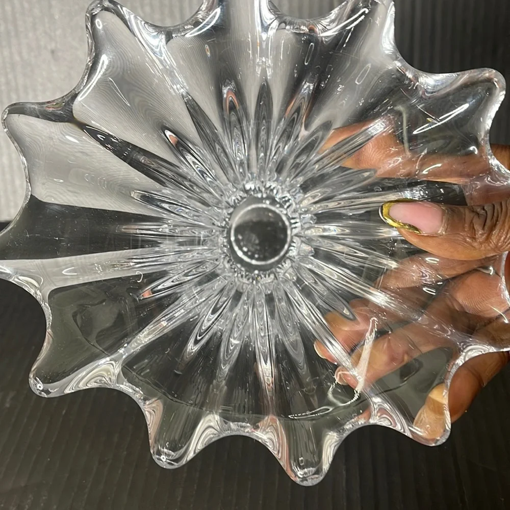 COFRAC Art Verrier France Splash Design Vase
